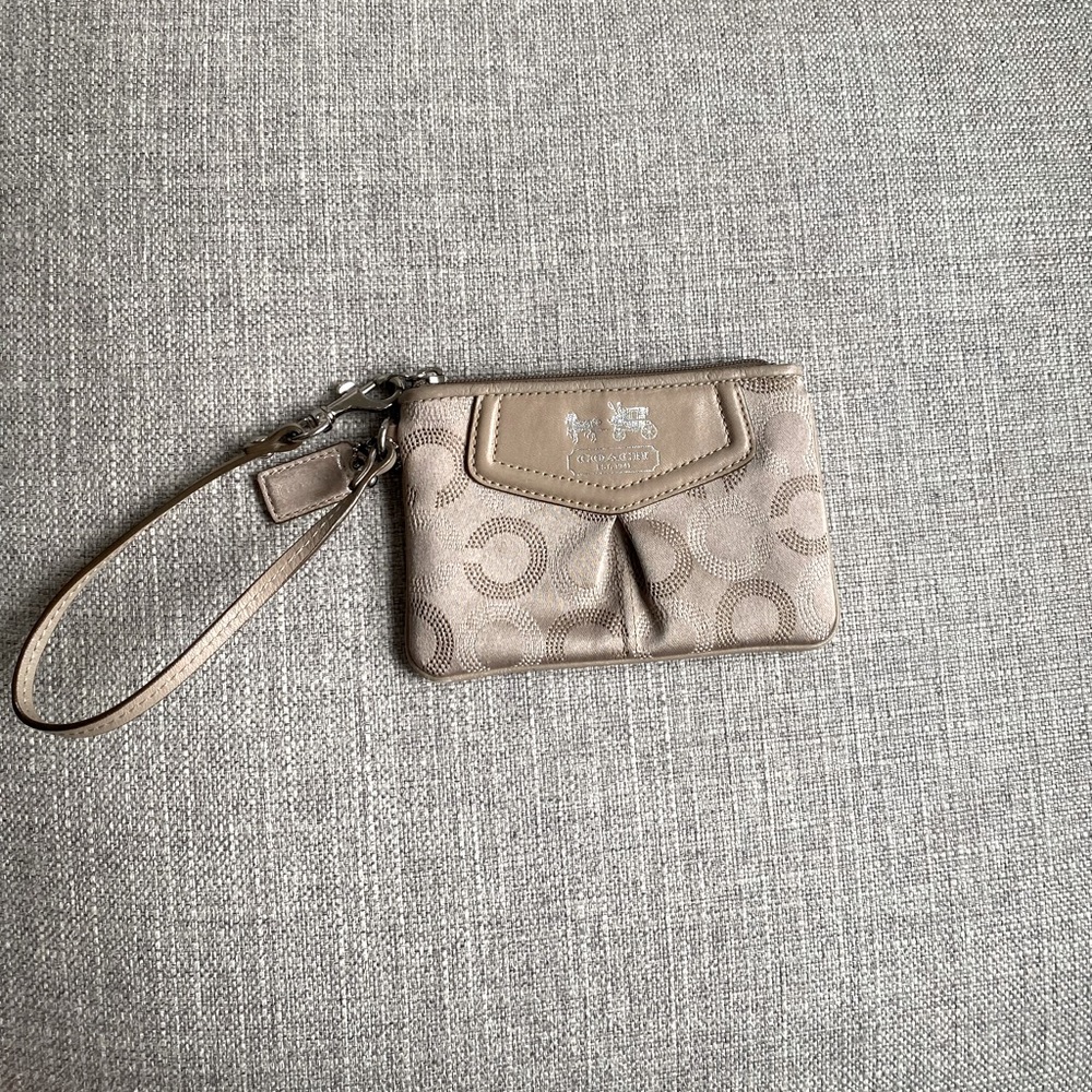 Coach wristlet